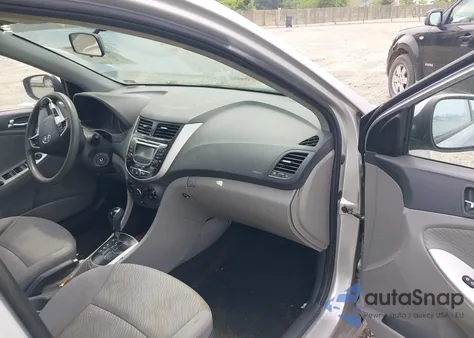 2012 Hyundai Accent Gls from USA, damaged, VIN KMHCU4AE8CU064458